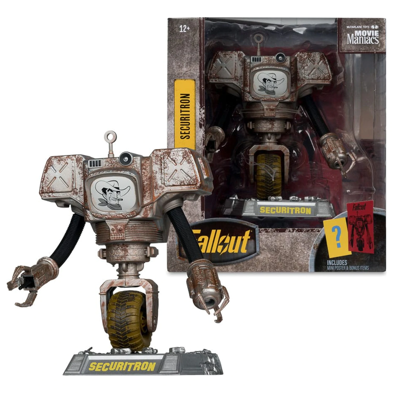 Fallout Movie Maniacs figurka akcji Securitron (Season 2) 15 cm zdjęcie produktu