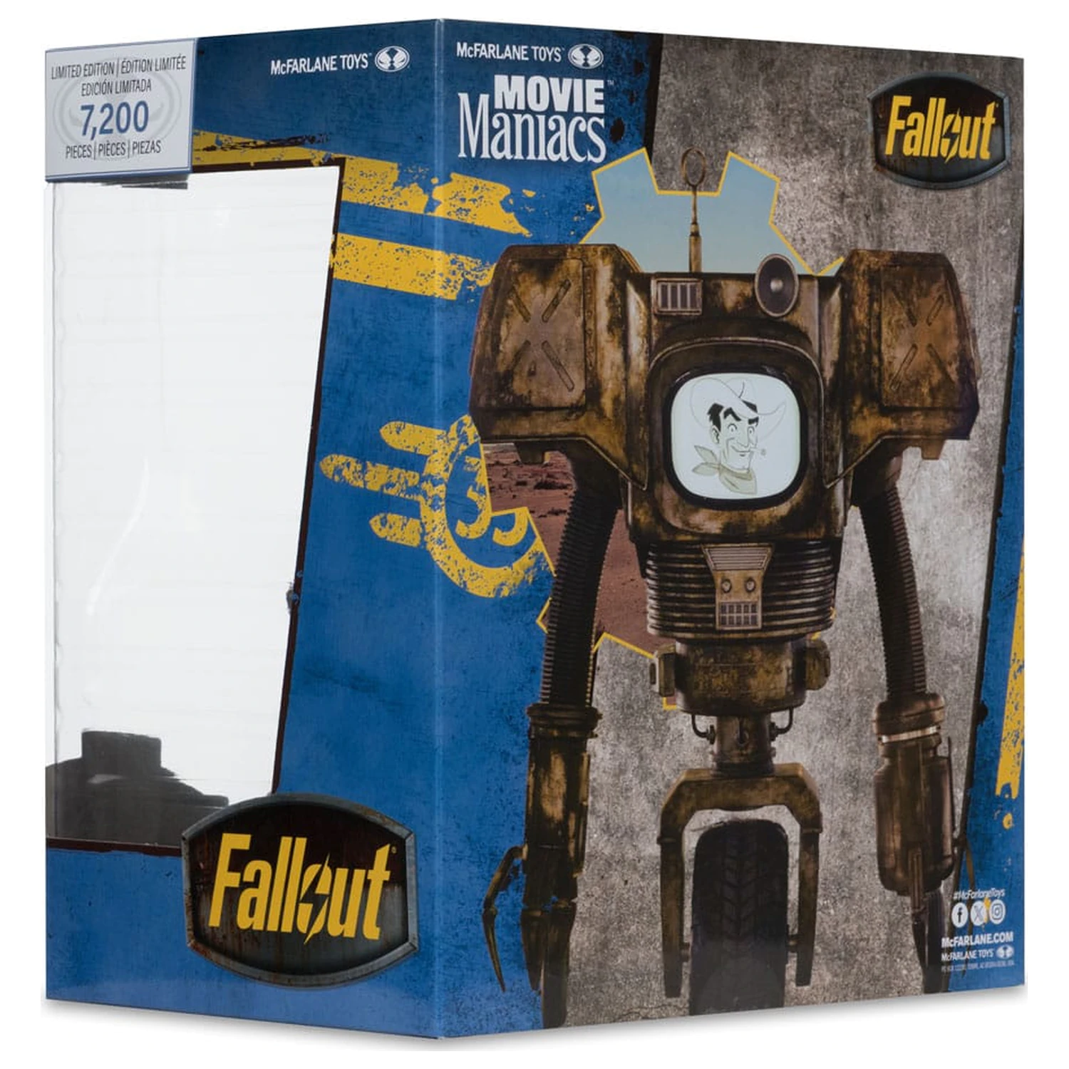 Fallout Movie Maniacs figurka akcji Securitron (Season 2) 15 cm zdjęcie produktu