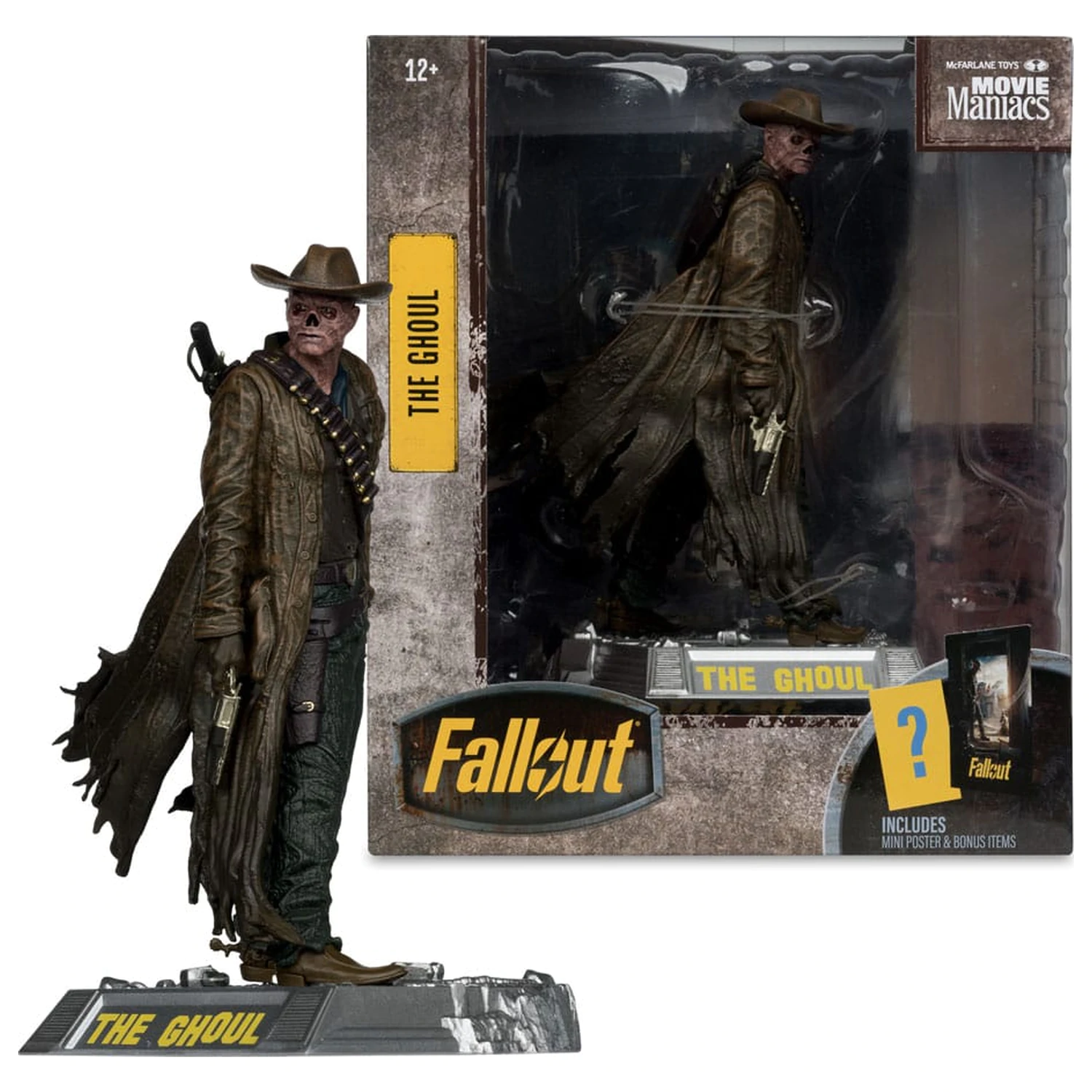 Fallout Movie Maniacs Action Figure The Ghoul (Season 2) 17 cm zdjęcie produktu