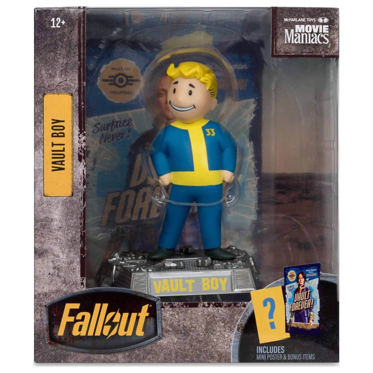 Fallout Movie Maniacs Figurka Akcji Vault Boy Version 2 14 cm zdjęcie produktu