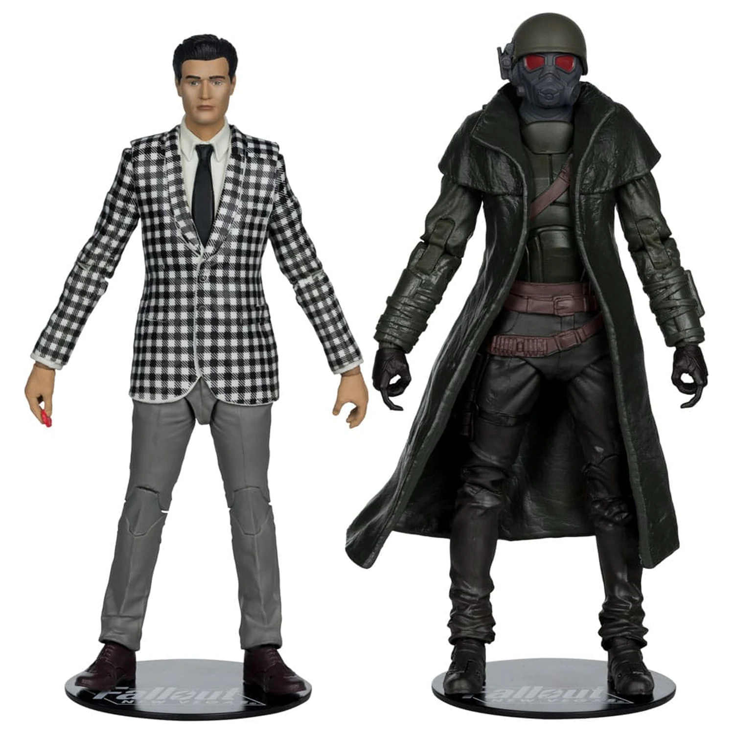 Fallout: New Vegas Zestaw 2 figurek Riot Ranger Armor i Benny Survivor 18 cm zdjęcie produktu