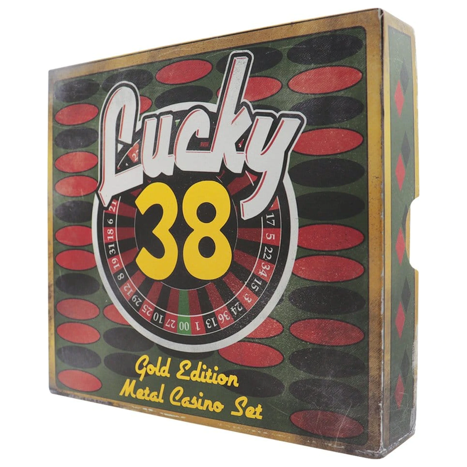 Fallout: New Vegas Replika Lucky 38 Imitacja Złoty Zestaw Kasynowy Edycja Limitowana zdjęcie produktu