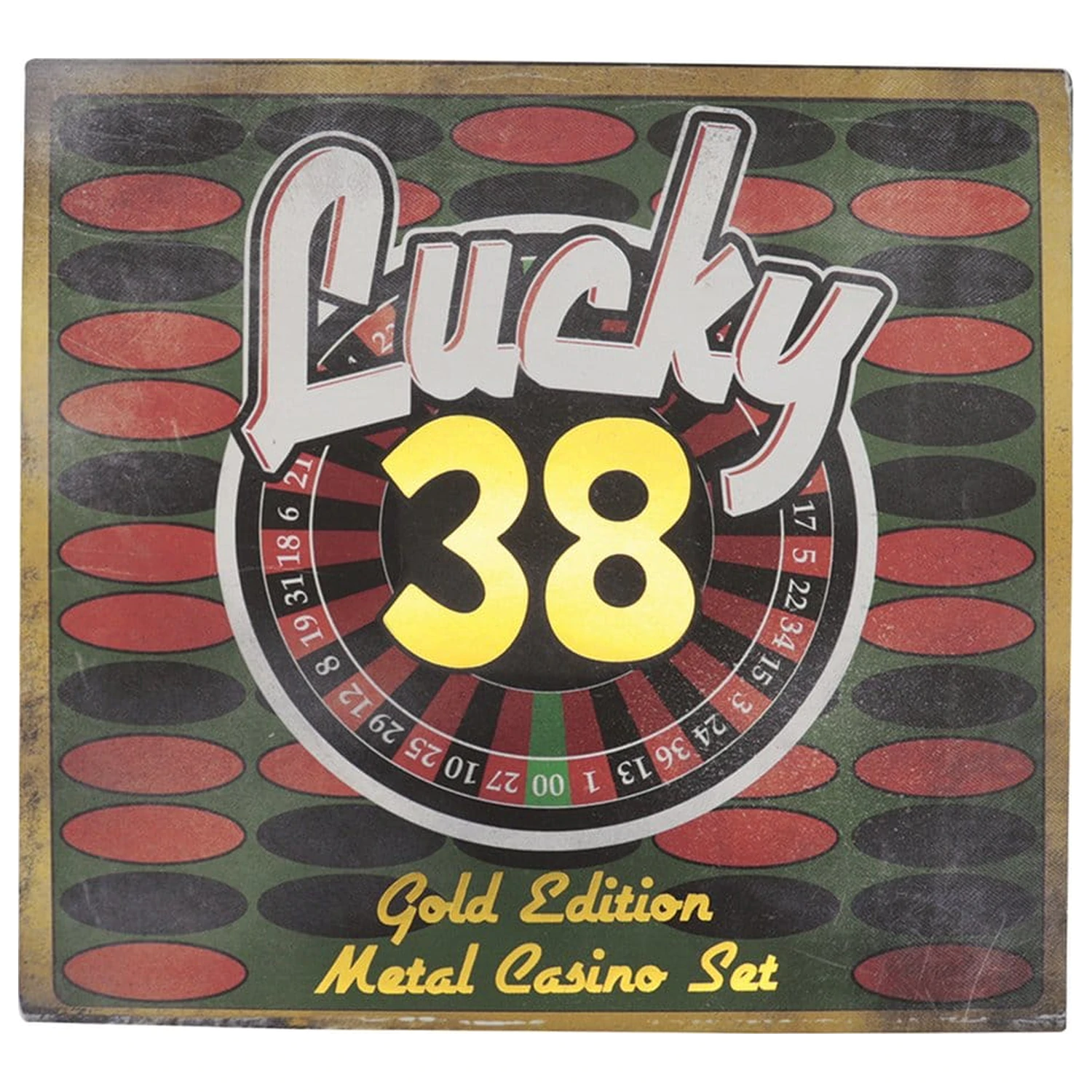 Fallout: New Vegas Replika Lucky 38 Imitacja Złoty Zestaw Kasynowy Edycja Limitowana zdjęcie produktu