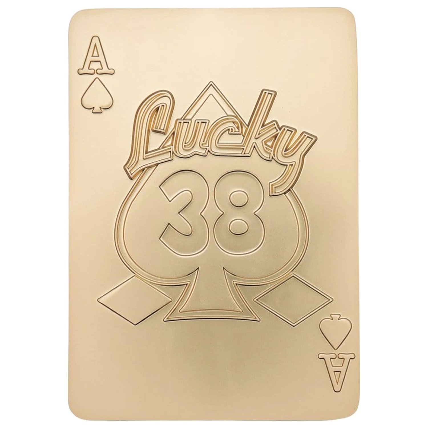 Fallout: New Vegas Replika Lucky 38 Imitacja Złoty Zestaw Kasynowy Edycja Limitowana zdjęcie produktu