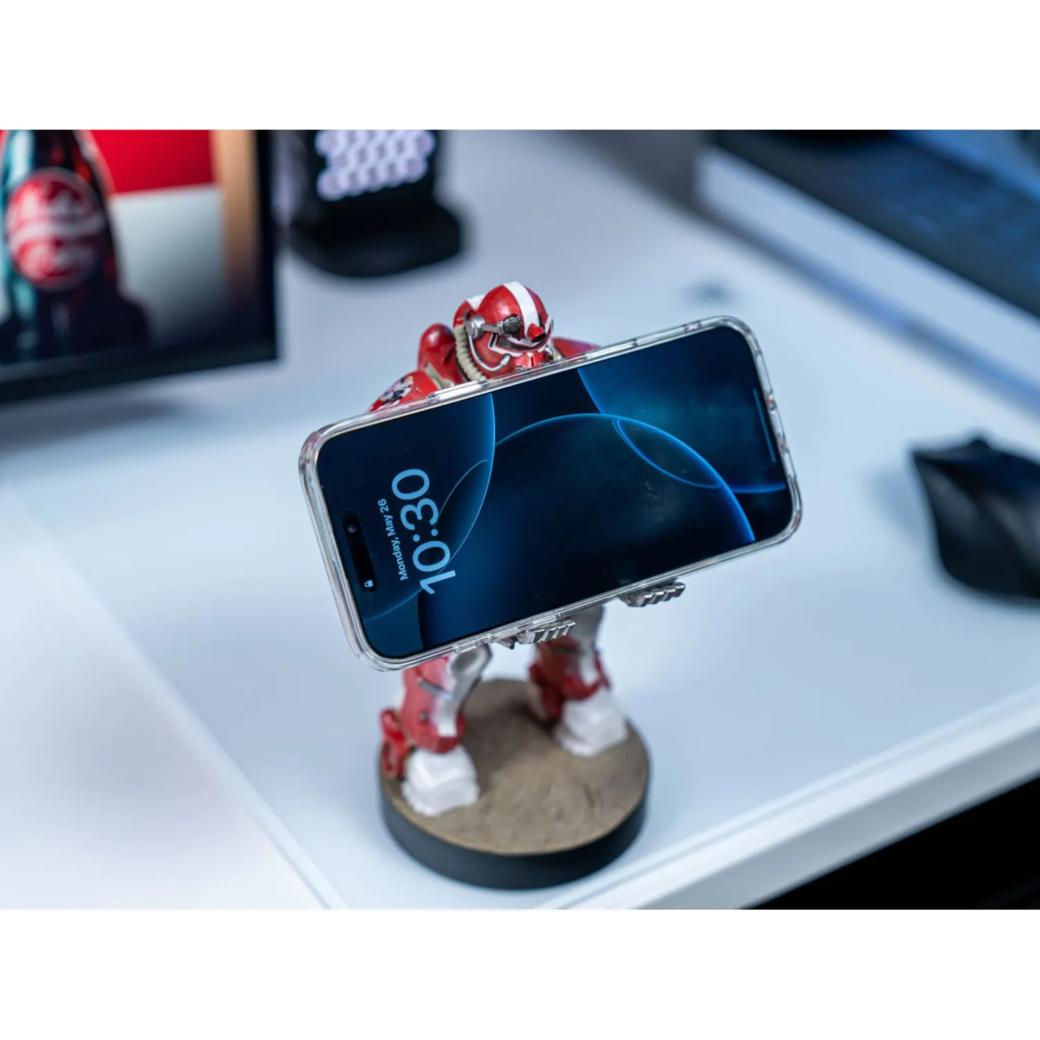 Fallout Nuka Cola Pancerz Wspomagany Cable Guys Uchwyt na kontroler i Stojak na telefon zdjęcie produktu