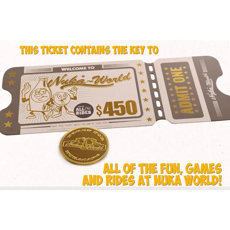 Fallout Nuka World angielski zestaw powitalny zdjęcie produktu