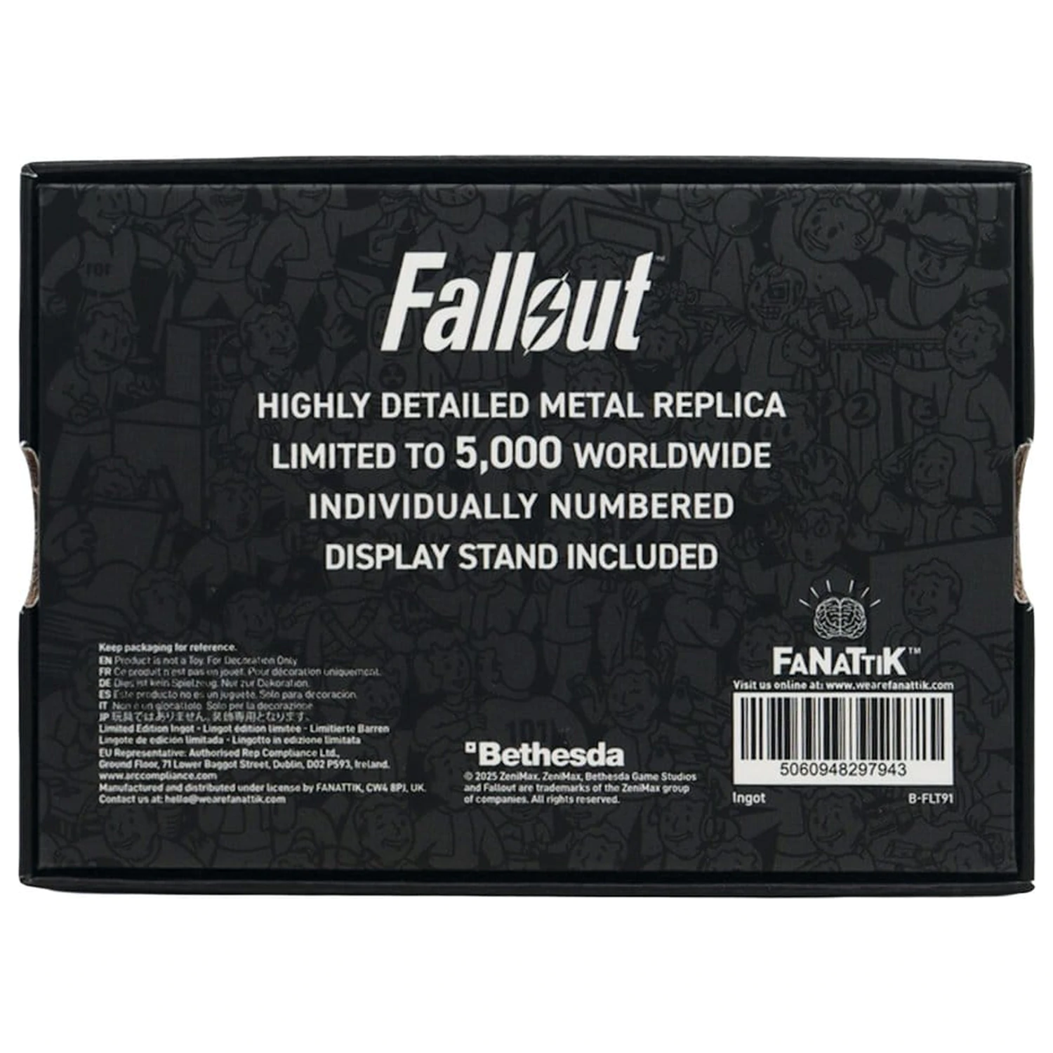 Replika Karty Dostępu Bezpieczeństwa Fallout Vault 111 Edycja Limitowana 11 cm zdjęcie produktu
