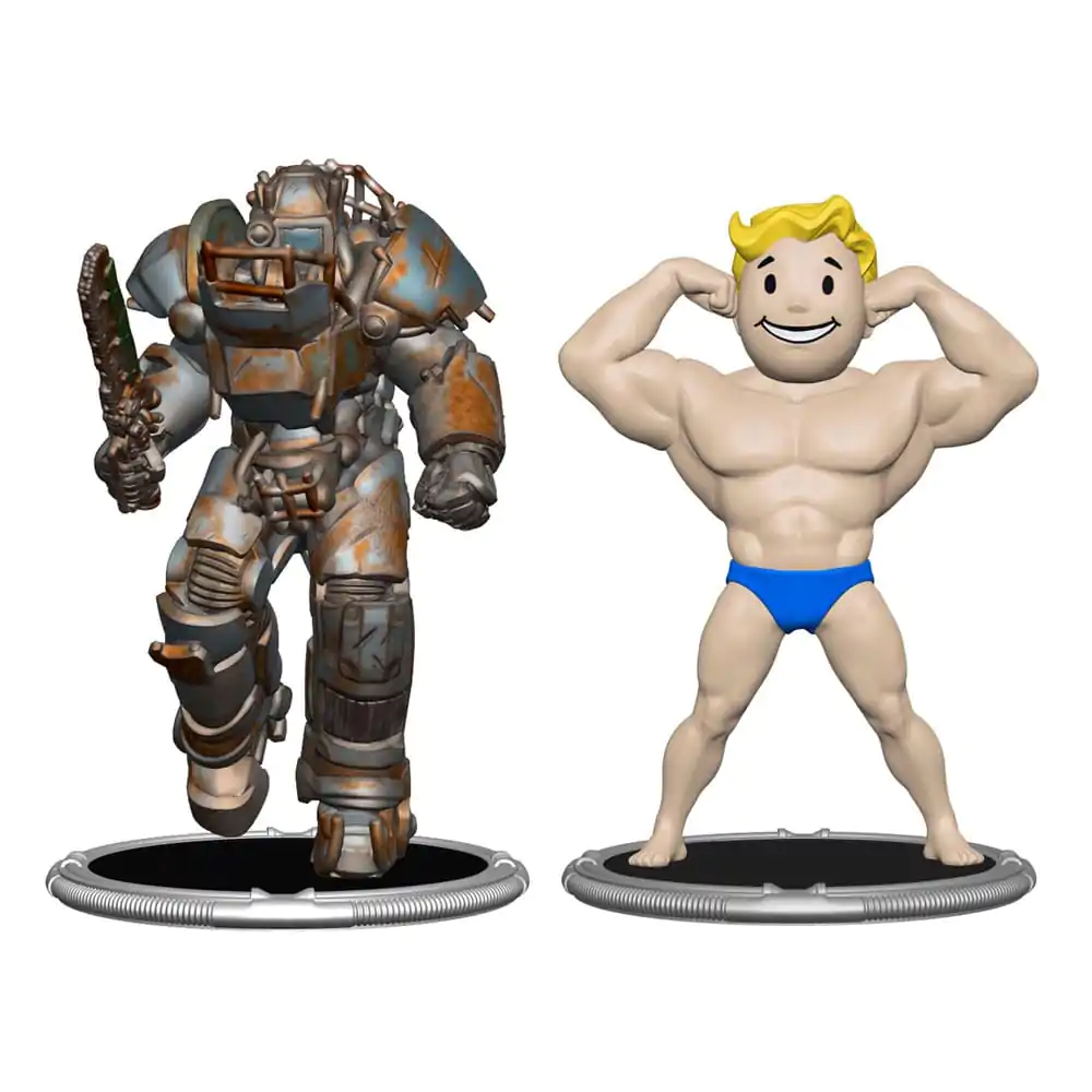 Fallout Mini Figurki 2-Pack Set E Raider & Vault Boy (Strong) 7 cm zdjęcie produktu