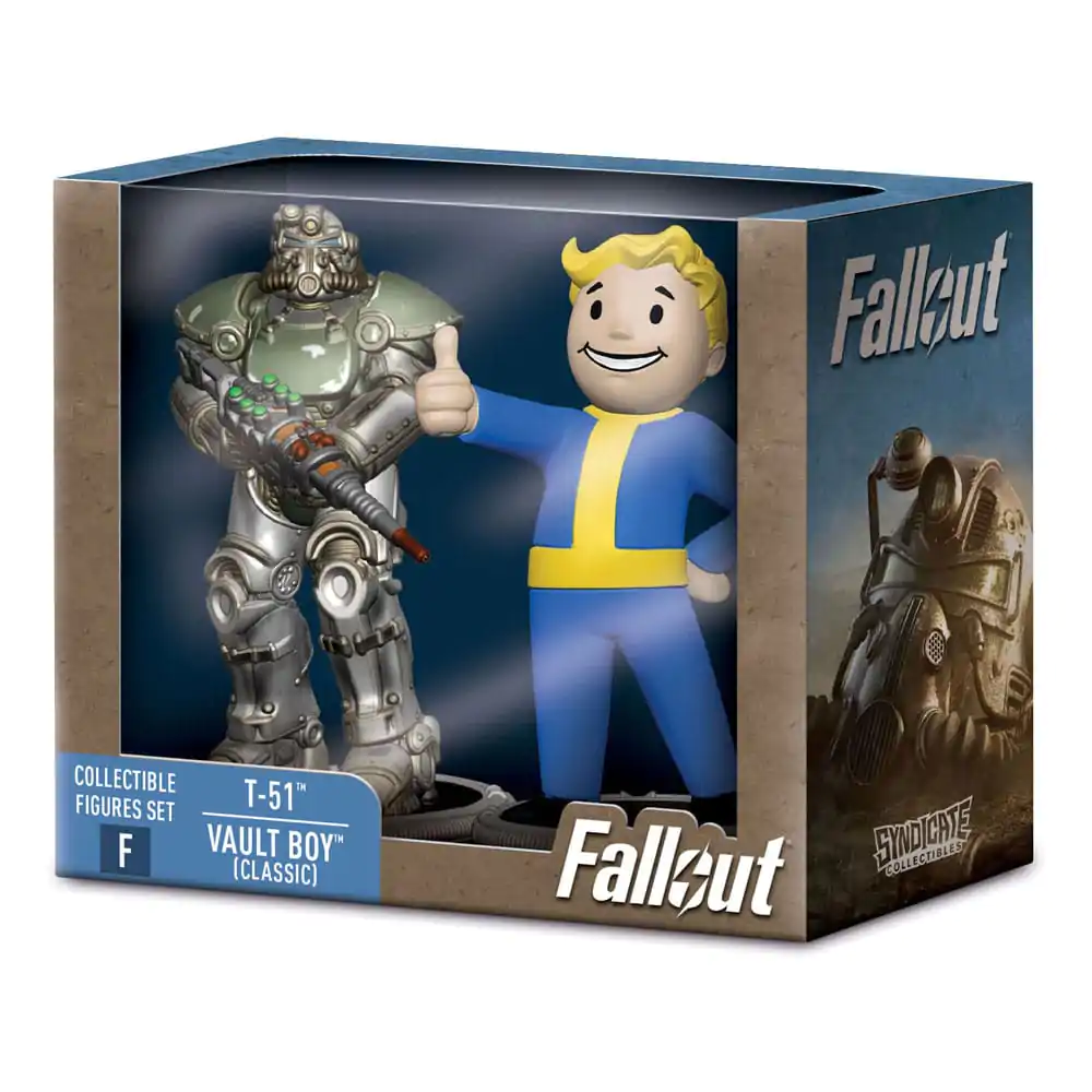 Fallout Mini Figures 2-Pack Zestaw F Raider & Vault Boy (Strong) 7 cm zdjęcie produktu