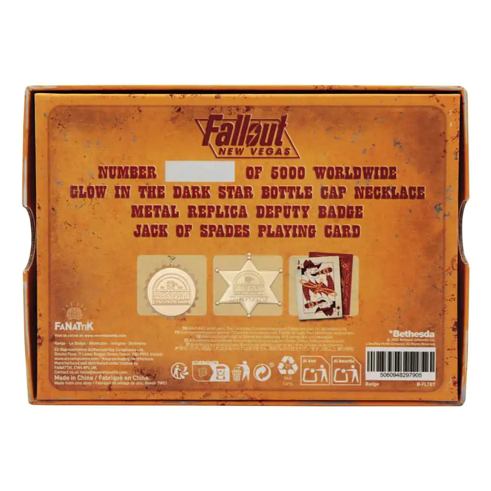 Zestaw Repliki Fallout Sunset Sarsaparilla Legend of the Star Złoty Kolor Limited Edition zdjęcie produktu