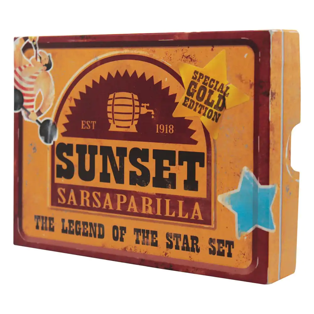 Zestaw Repliki Fallout Sunset Sarsaparilla Legend of the Star Złoty Kolor Limited Edition zdjęcie produktu
