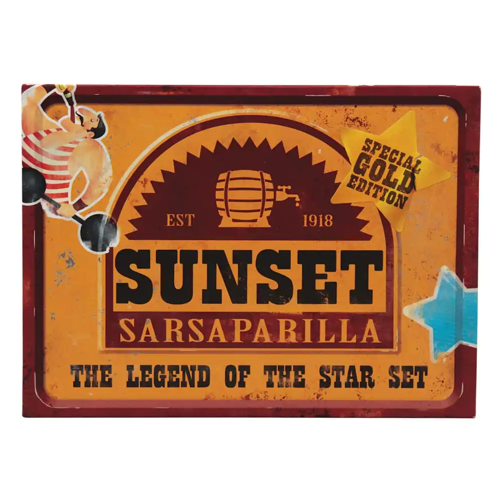 Zestaw Repliki Fallout Sunset Sarsaparilla Legend of the Star Złoty Kolor Limited Edition zdjęcie produktu