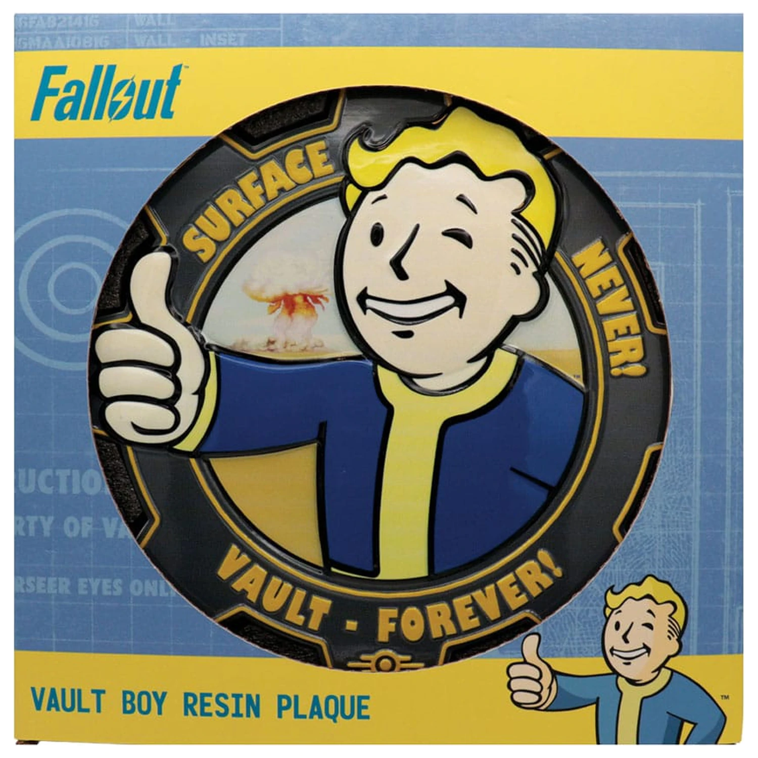 Fallout Resin Plaque Vault Boy zdjęcie produktu