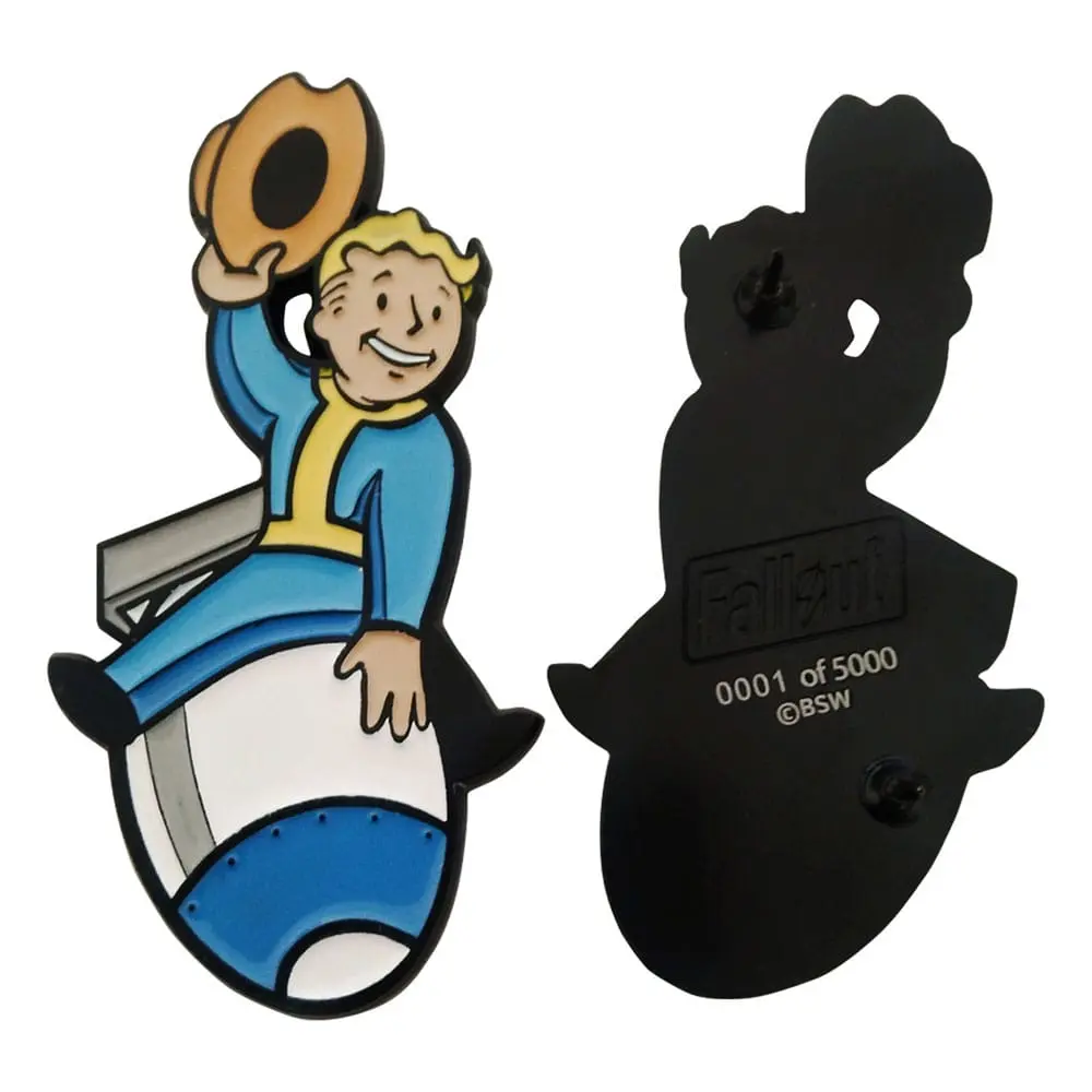 Fallout Pin Badge Vault Boy Edycja Limitowana zdjęcie produktu