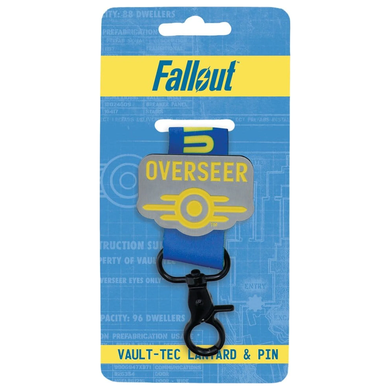 Fallout Vault-Tec Overseer smycz i zestaw przypinek zdjęcie produktu