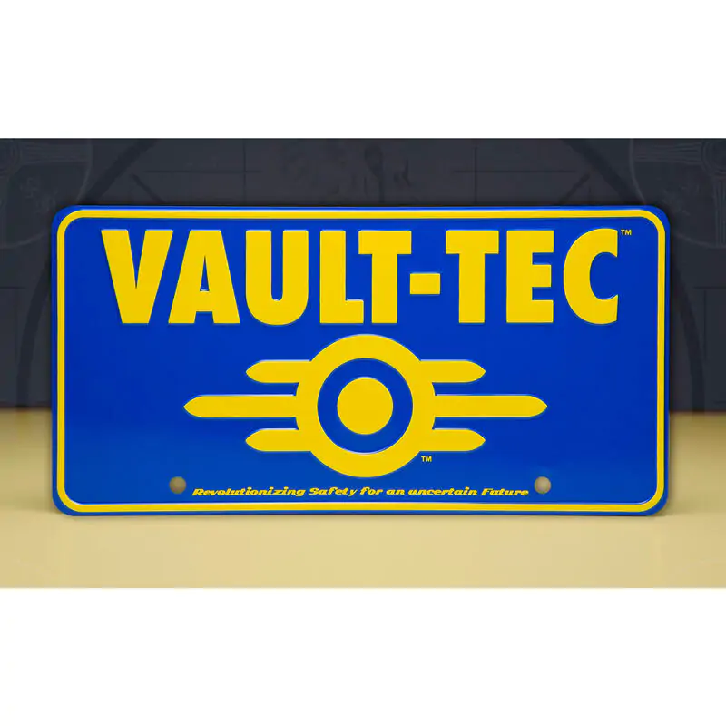 Fallout Vault-Tec replika rejestracji zdjęcie produktu