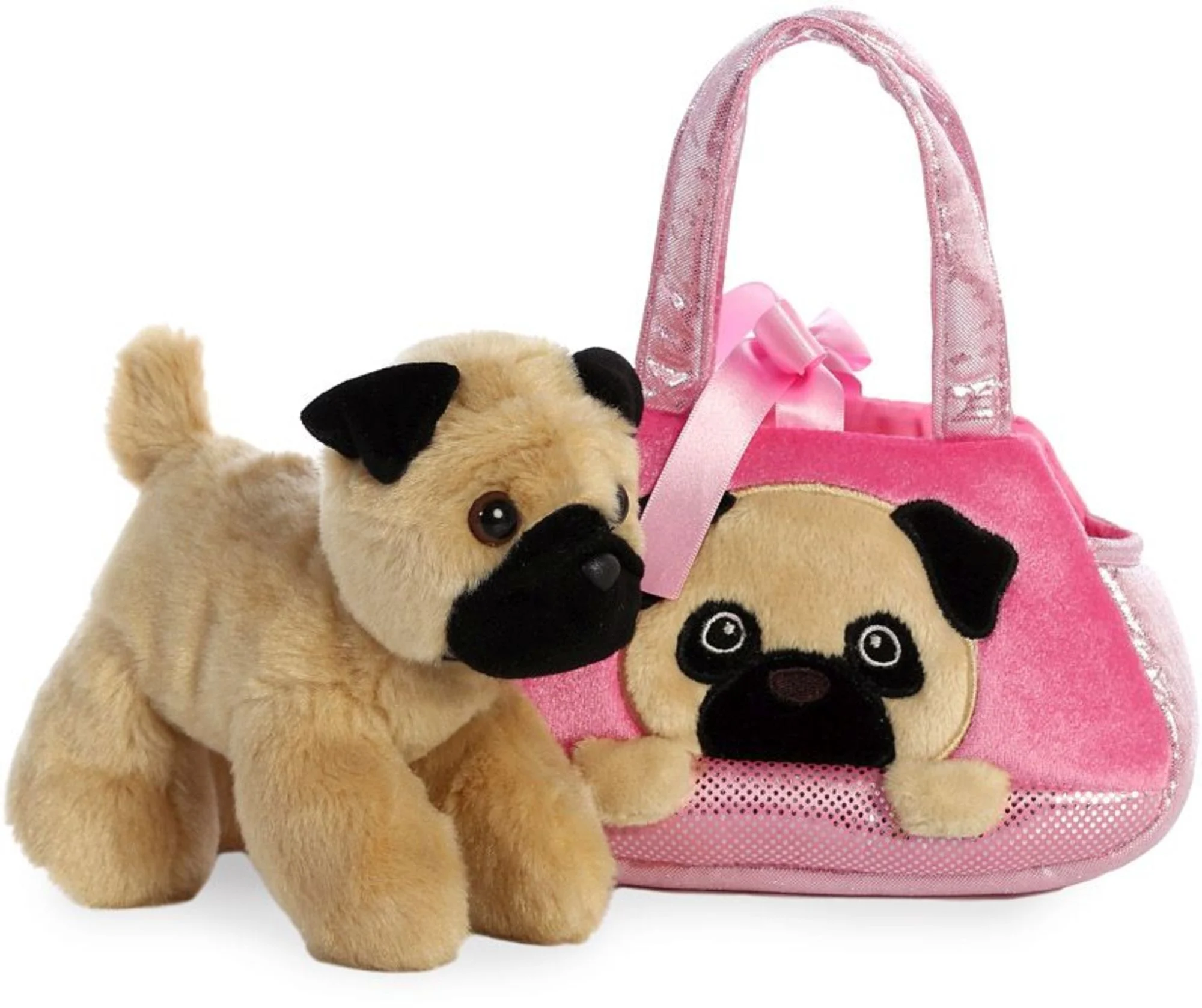 Fancy Pal Pug miękka pluszowa zabawka 21 cm zdjęcie produktu