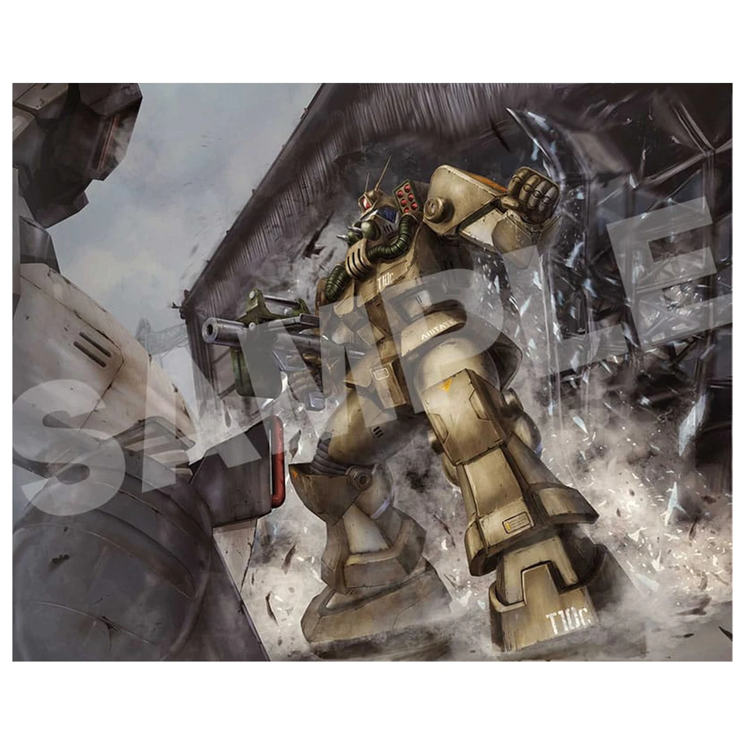 Fang of the Sun Dougram Combat Armors MAX 09 Zestaw Plastikowy Model 1/72 Abitate T10C Block Head X-Nebula 17 cm zdjęcie produktu