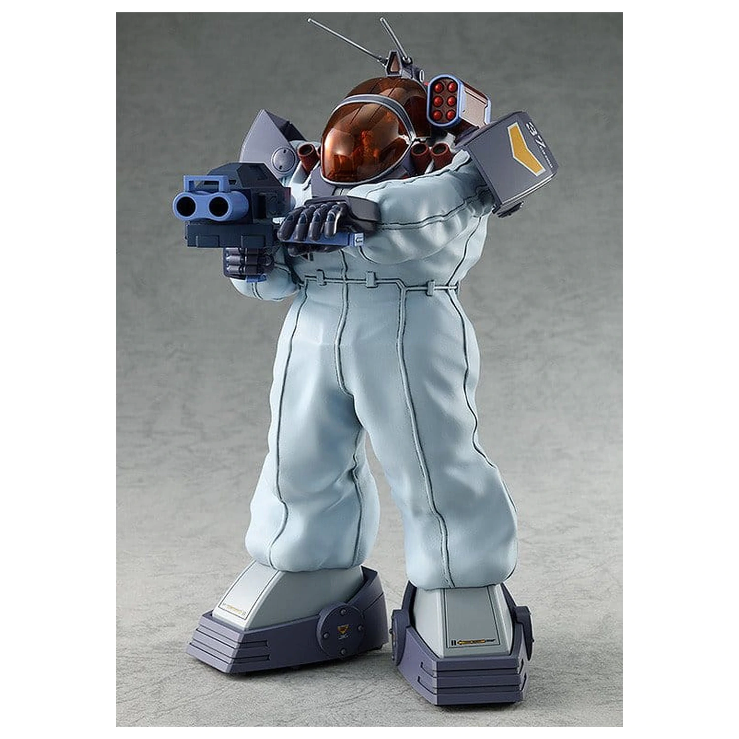 Fang of the Sun Dougram Combat Armors MAX 24 zestaw plastikowy model do składania 1/72 Soltic HT128 Big Foot kamuflaż śnieżny z osłoną przeciwmrozową 17 cm zdjęcie produktu