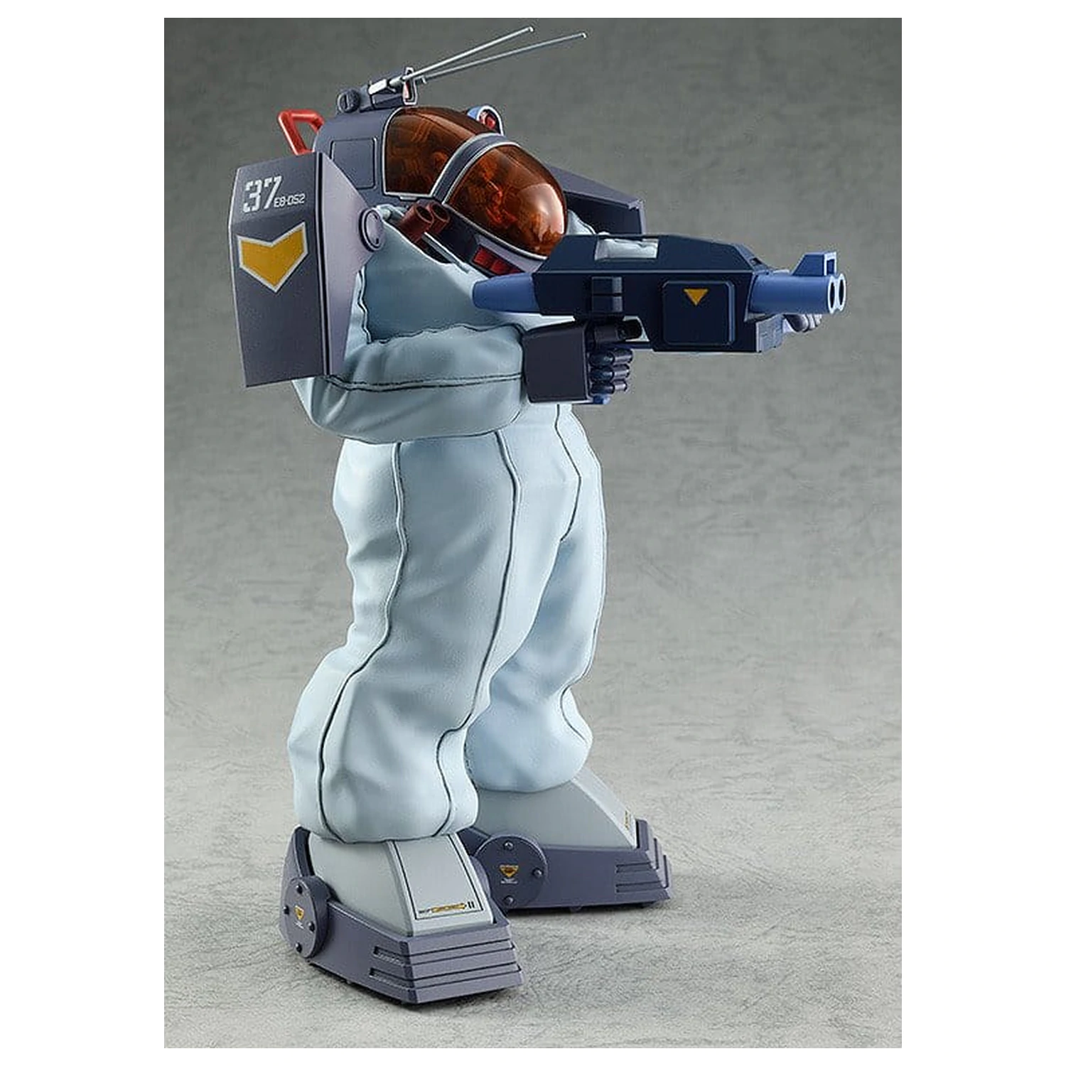 Fang of the Sun Dougram Combat Armors MAX 24 zestaw plastikowy model do składania 1/72 Soltic HT128 Big Foot kamuflaż śnieżny z osłoną przeciwmrozową 17 cm zdjęcie produktu