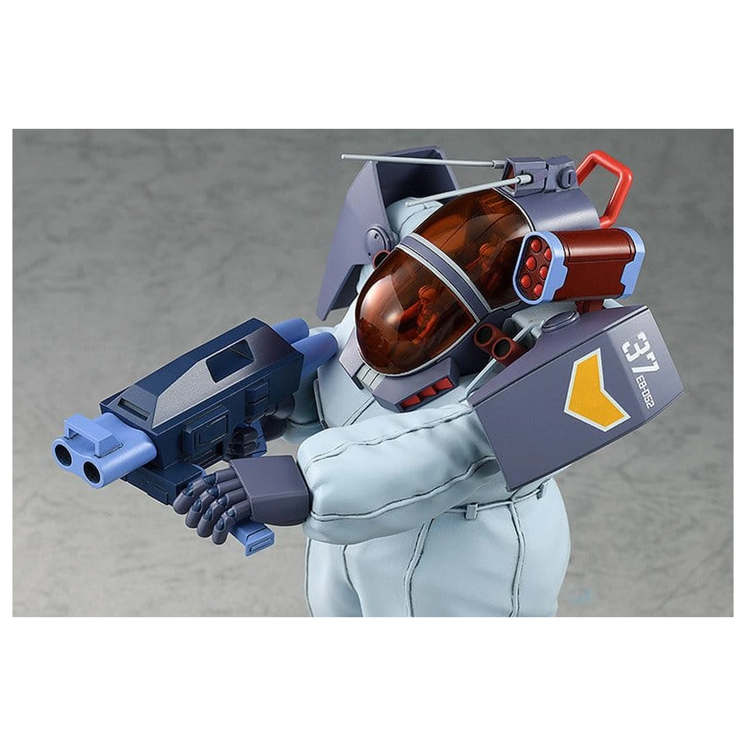 Fang of the Sun Dougram Combat Armors MAX 24 zestaw plastikowy model do składania 1/72 Soltic HT128 Big Foot kamuflaż śnieżny z osłoną przeciwmrozową 17 cm zdjęcie produktu