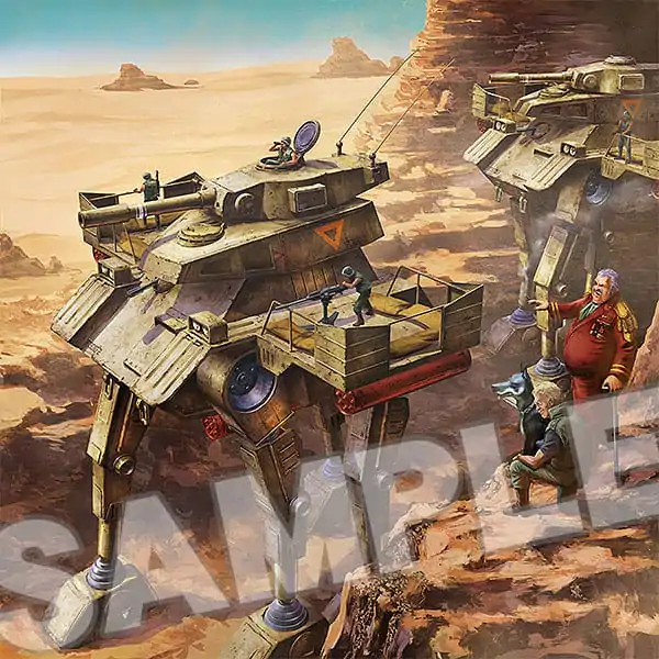 Fang of the Sun Dougram Combat Armors Max21 Plastic Model Kit 1/72 Abitate F44B Tequila Gunner 17 cm (re-run) - Plastikowy Model do Składania zdjęcie produktu