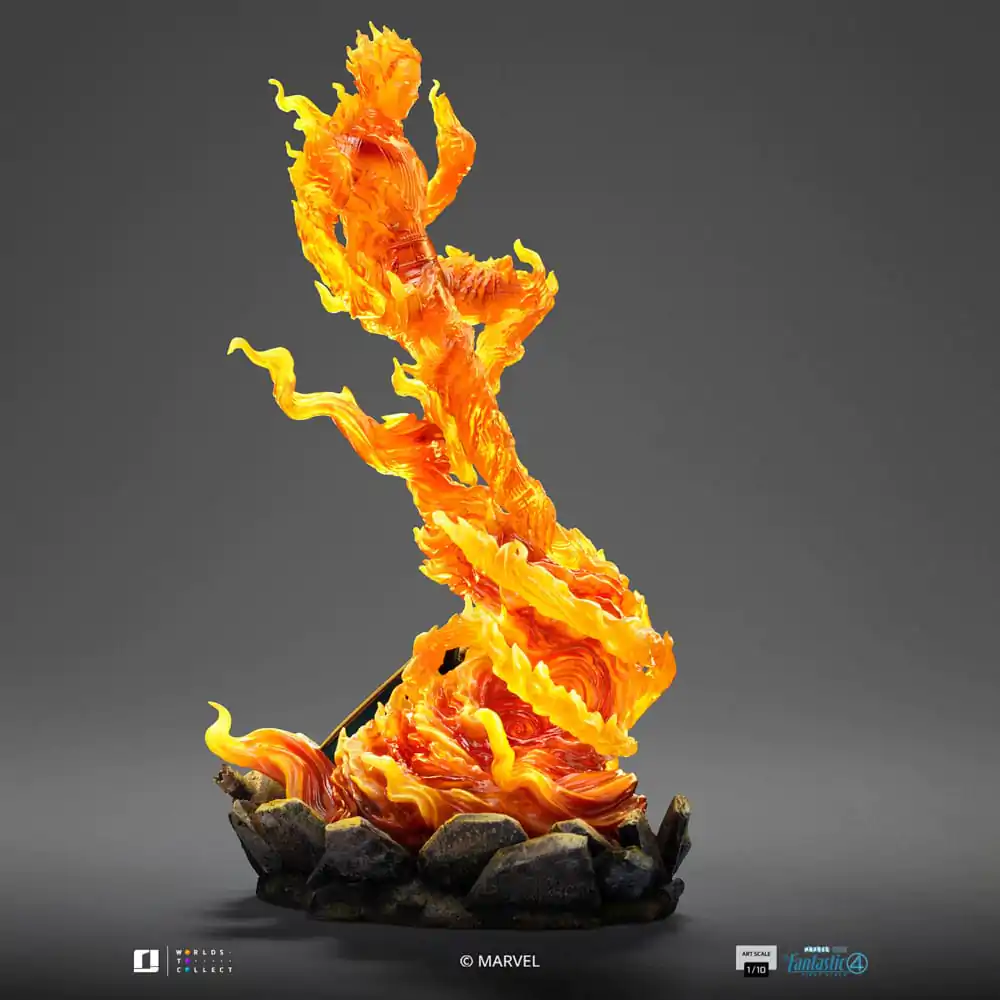 Fantastyczna Czwórka Art Scale Statue 1/10 Human Torch 30 cm zdjęcie produktu