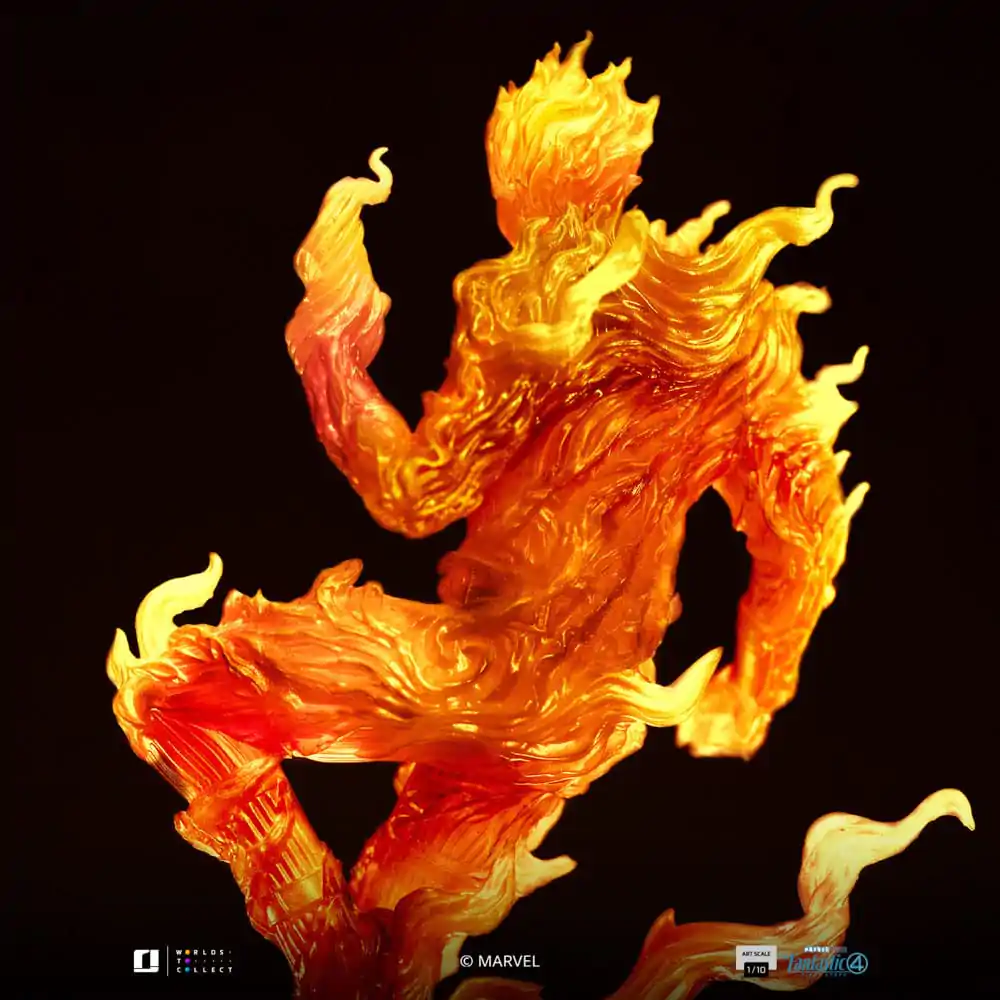 Fantastyczna Czwórka Art Scale Statue 1/10 Human Torch 30 cm zdjęcie produktu