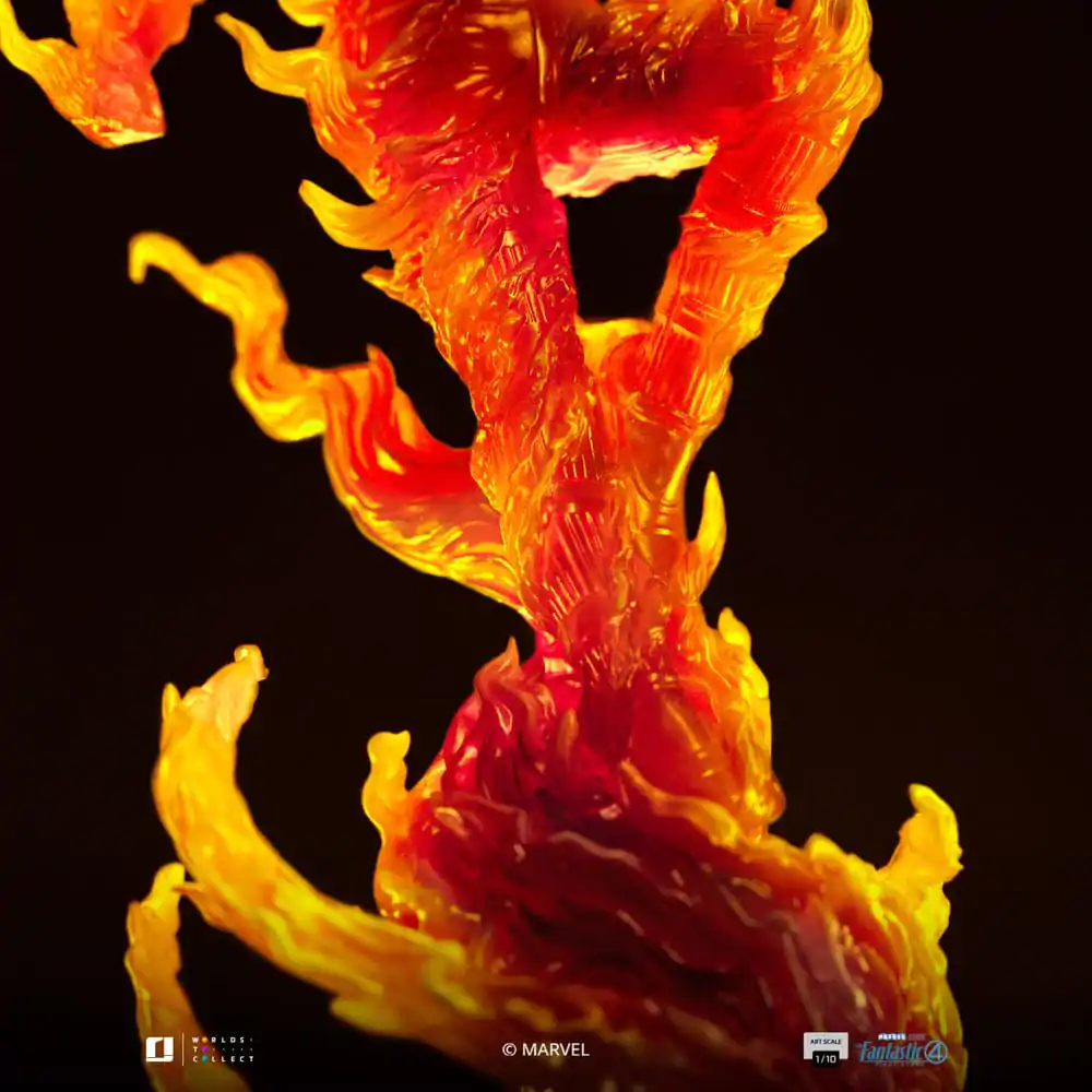 Fantastyczna Czwórka Art Scale Statue 1/10 Human Torch 30 cm zdjęcie produktu