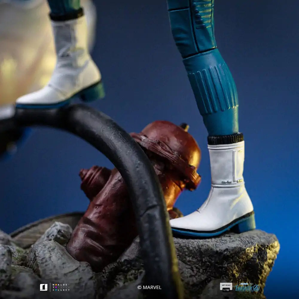 Fantastic Four Art Scale Statue 1/10 Niewidzialna Kobieta i Franklin 28 cm zdjęcie produktu