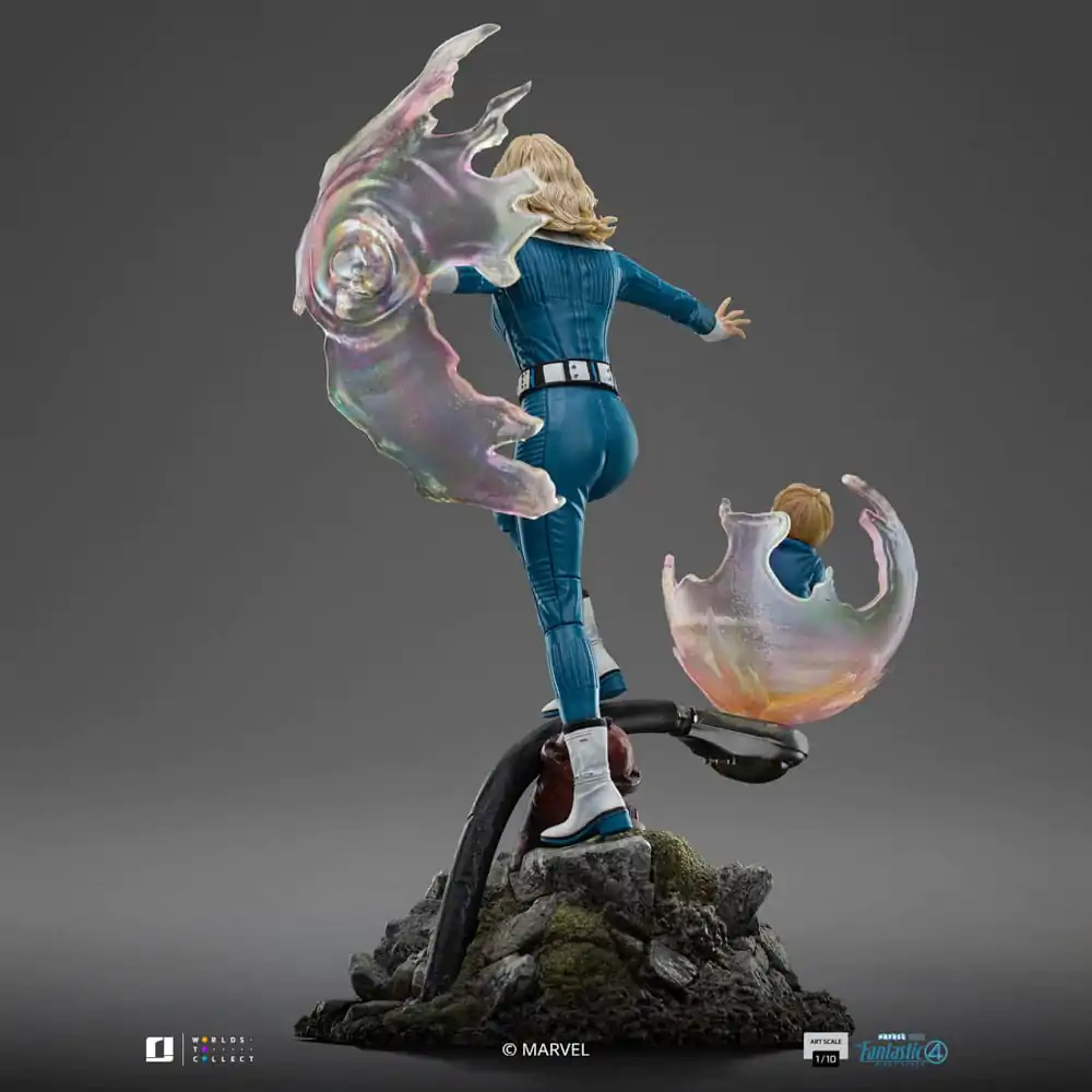 Fantastic Four Art Scale Statue 1/10 Niewidzialna Kobieta i Franklin 28 cm zdjęcie produktu