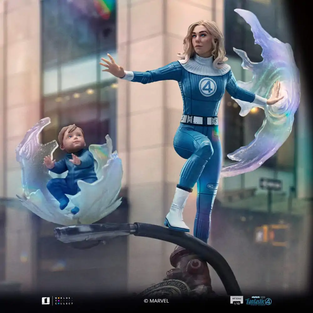 Fantastic Four Art Scale Statue 1/10 Niewidzialna Kobieta i Franklin 28 cm zdjęcie produktu