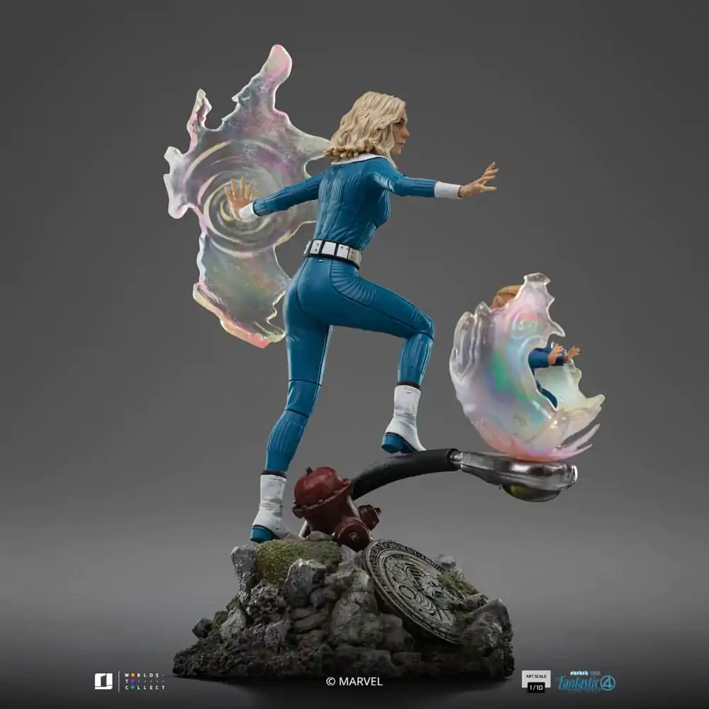 Fantastic Four Art Scale Statue 1/10 Niewidzialna Kobieta i Franklin 28 cm zdjęcie produktu