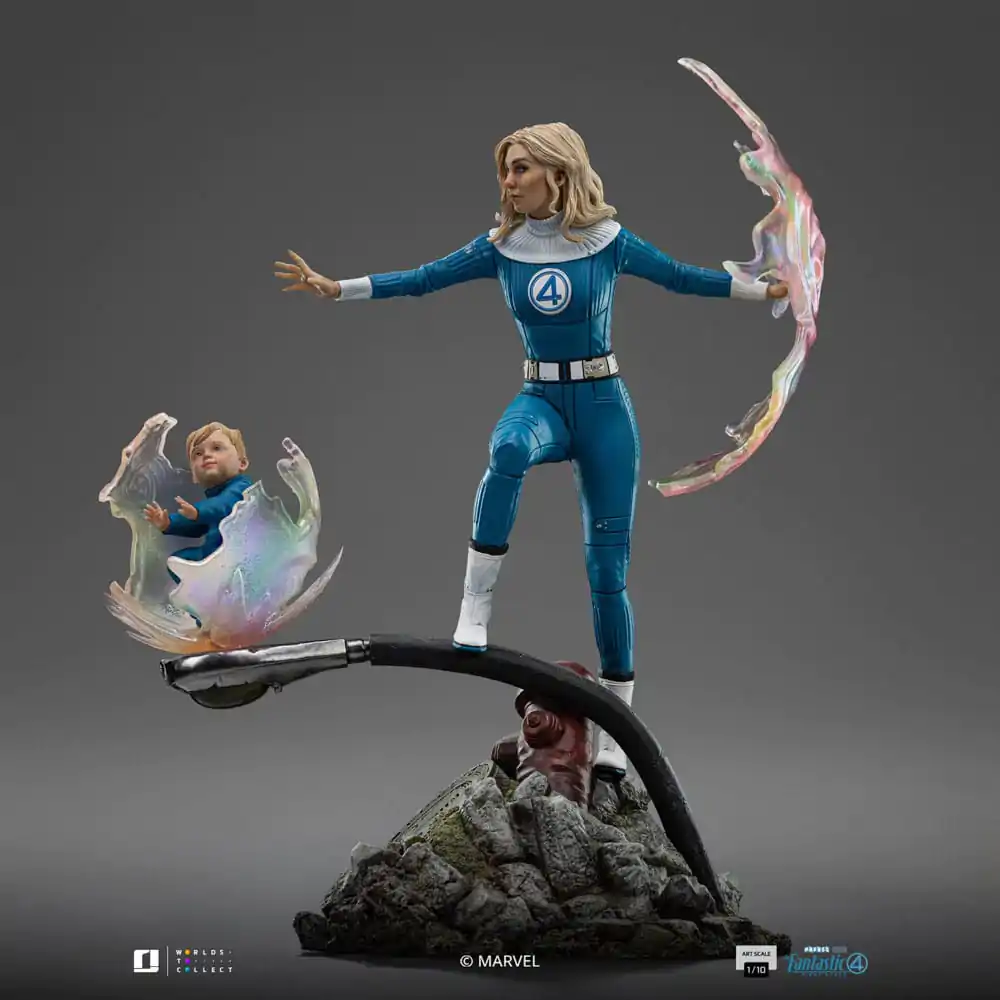 Fantastic Four Art Scale Statue 1/10 Niewidzialna Kobieta i Franklin 28 cm zdjęcie produktu