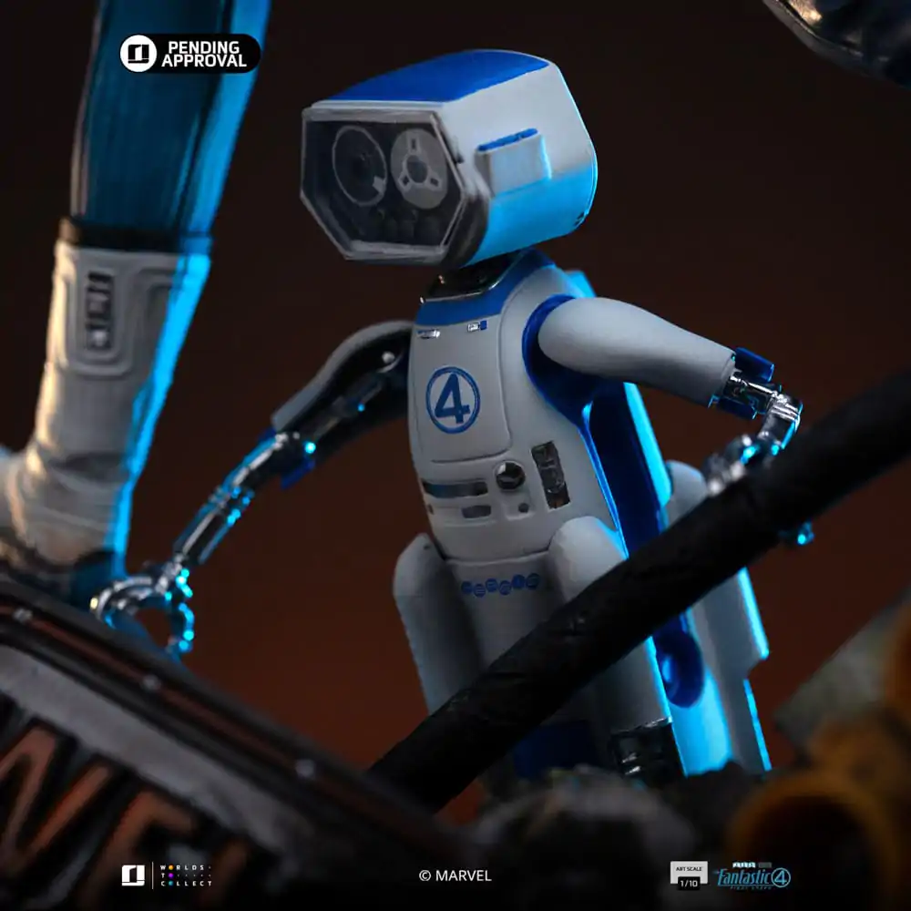 Fantastic Four Art Scale Statue 1/10 Mr. Fantastic i H.E.R.B.I.E Statua 26 cm zdjęcie produktu