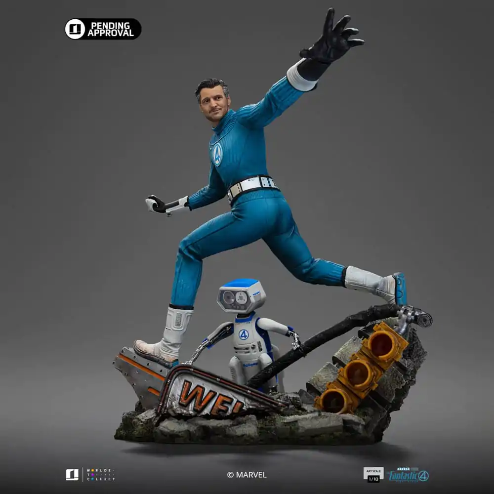 Fantastic Four Art Scale Statue 1/10 Mr. Fantastic i H.E.R.B.I.E Statua 26 cm zdjęcie produktu