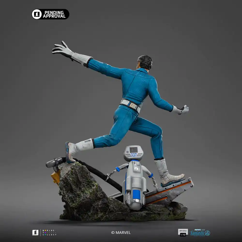 Fantastic Four Art Scale Statue 1/10 Mr. Fantastic i H.E.R.B.I.E Statua 26 cm zdjęcie produktu