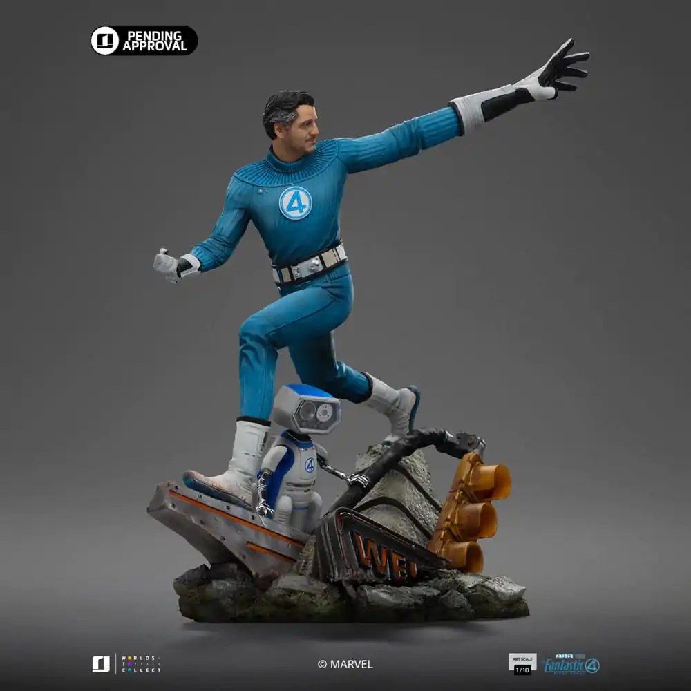 Fantastic Four Art Scale Statue 1/10 Mr. Fantastic i H.E.R.B.I.E Statua 26 cm zdjęcie produktu
