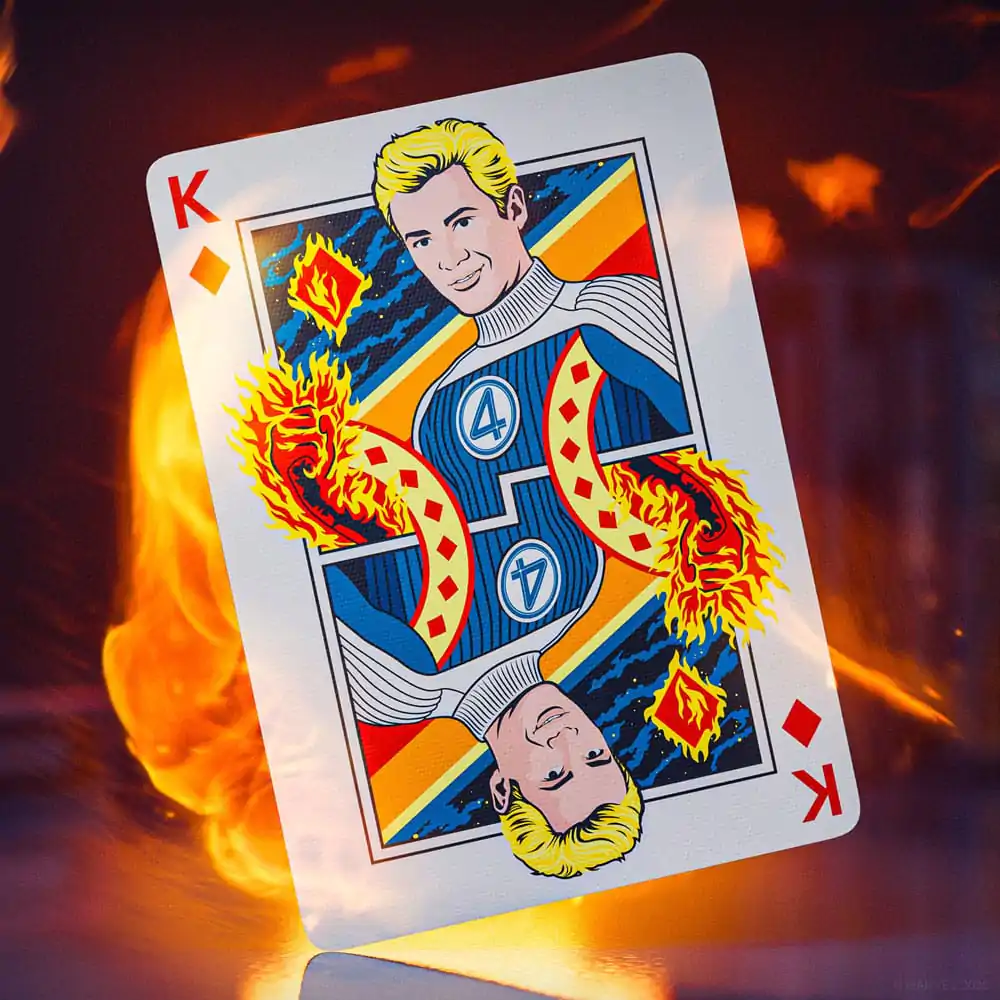 Fantastic Four Karty do Gry FANT4STIC zdjęcie produktu