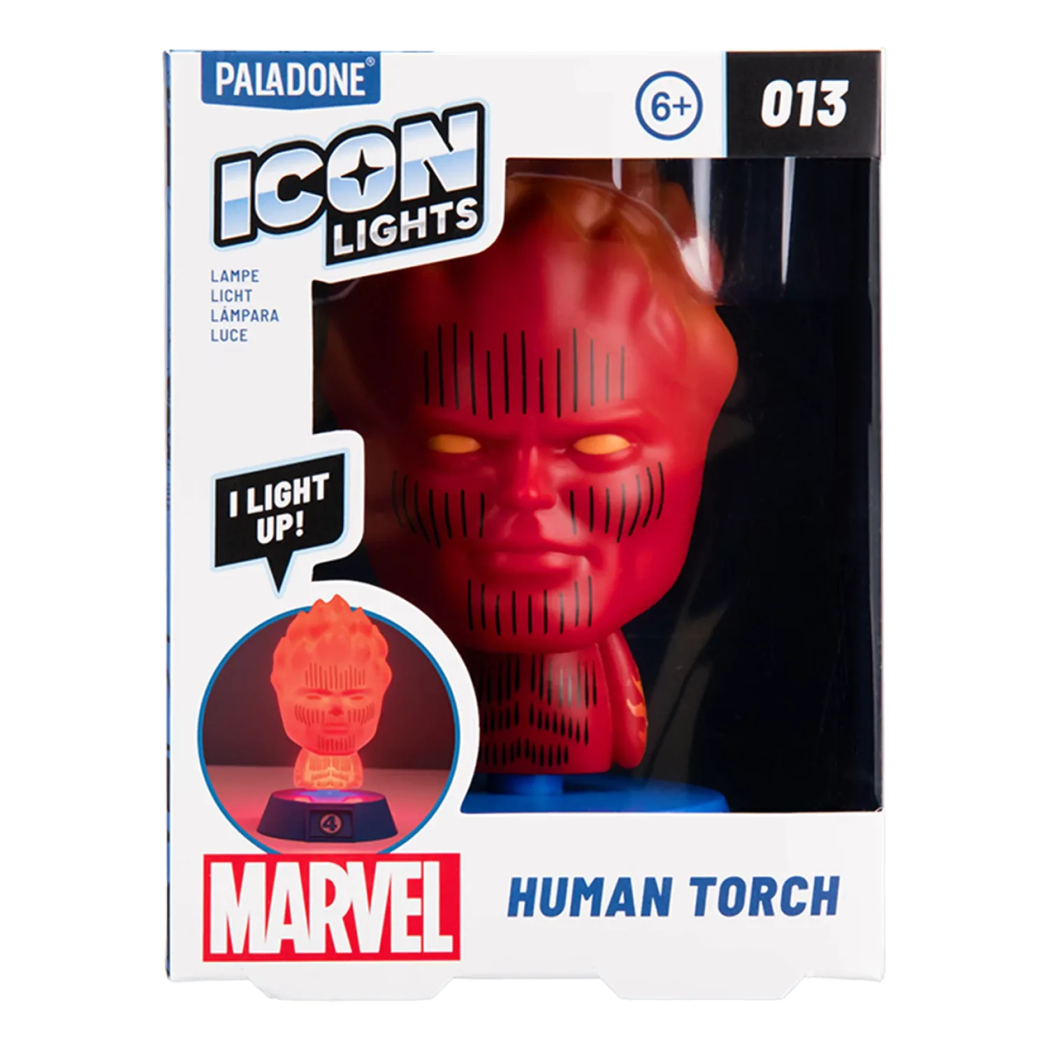 Fantastic Four Icons Light Human Torch Figurka 11 cm zdjęcie produktu