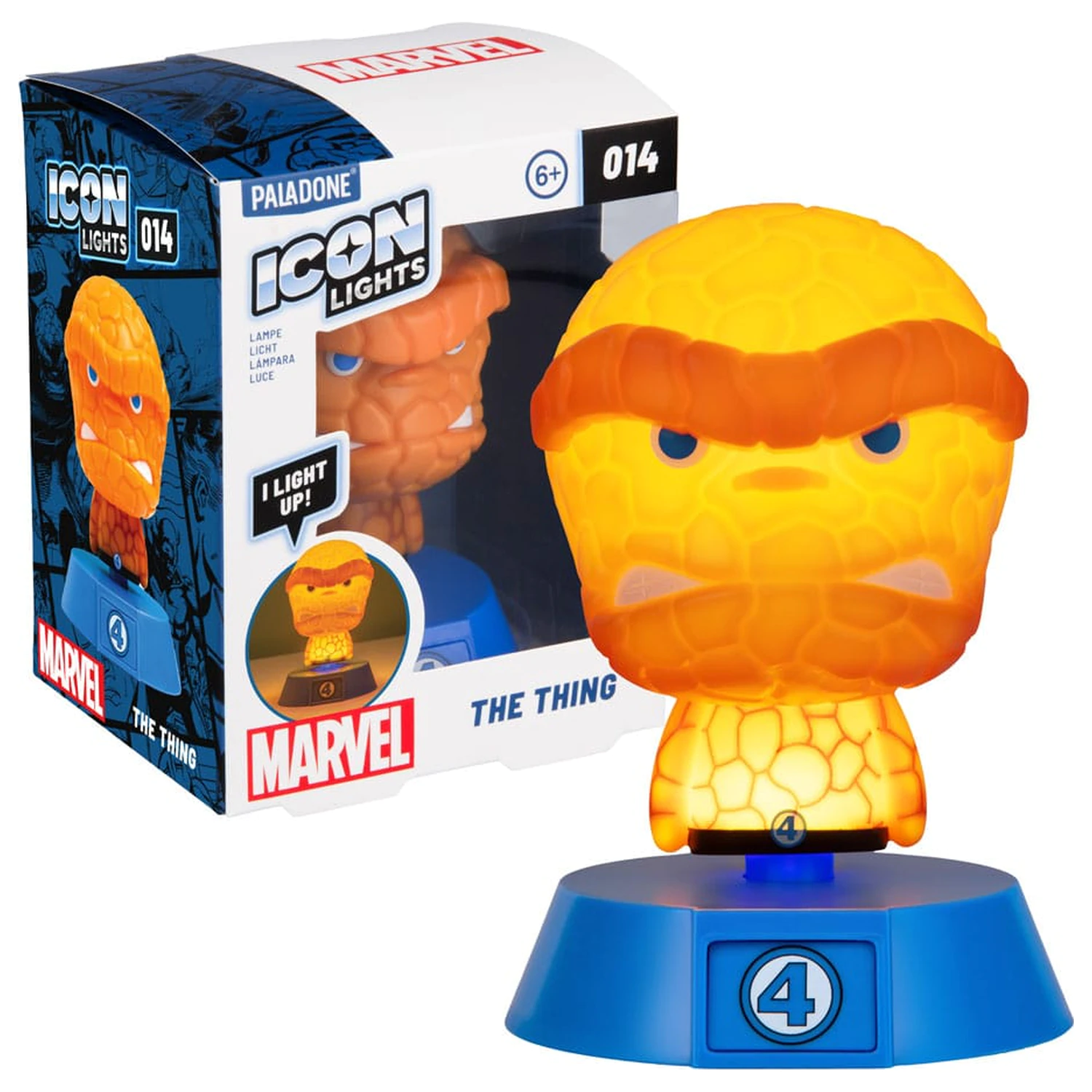 Fantastic Four Icons świecąca figurka The Thing 11 cm zdjęcie produktu