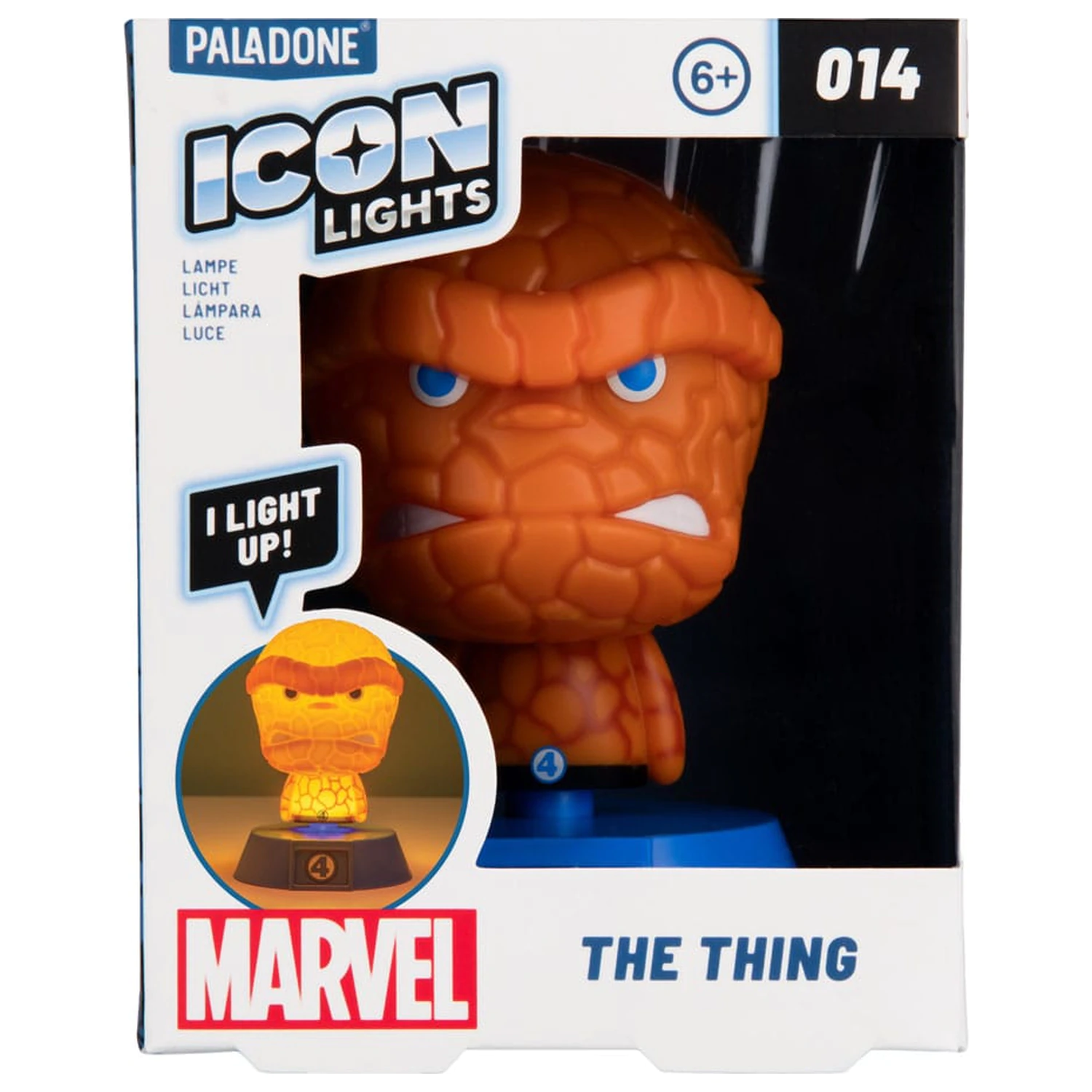 Fantastic Four Icons świecąca figurka The Thing 11 cm zdjęcie produktu