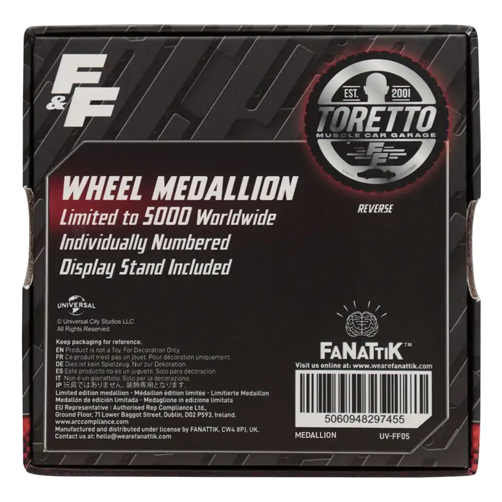 Fast & Furious Medalion Urodzony dla Prędkości zdjęcie produktu