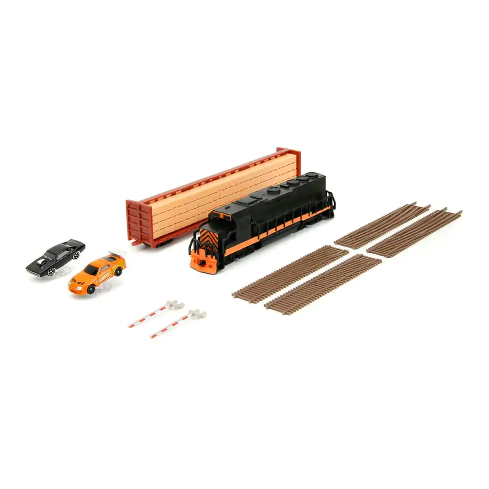 Fast & Furious Nano Metalfigs Nano Scene Scena z Pociągiem zdjęcie produktu