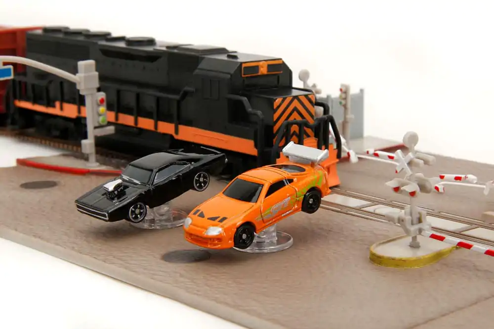 Fast & Furious Nano Metalfigs Nano Scene Scena z Pociągiem zdjęcie produktu