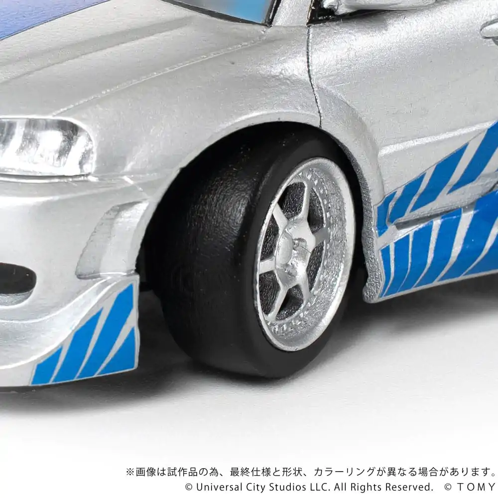 Szybcy i wściekli Q-Village Pojazd z minifigurką Nissan Skyline GT-R (R34) 9 cm zdjęcie produktu