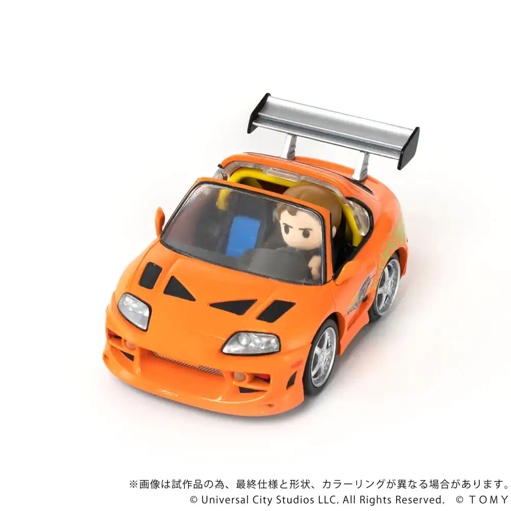 Fast & Furious Q-Village Pojazd z minifigurką Toyota Supra JZA80 9 cm zdjęcie produktu