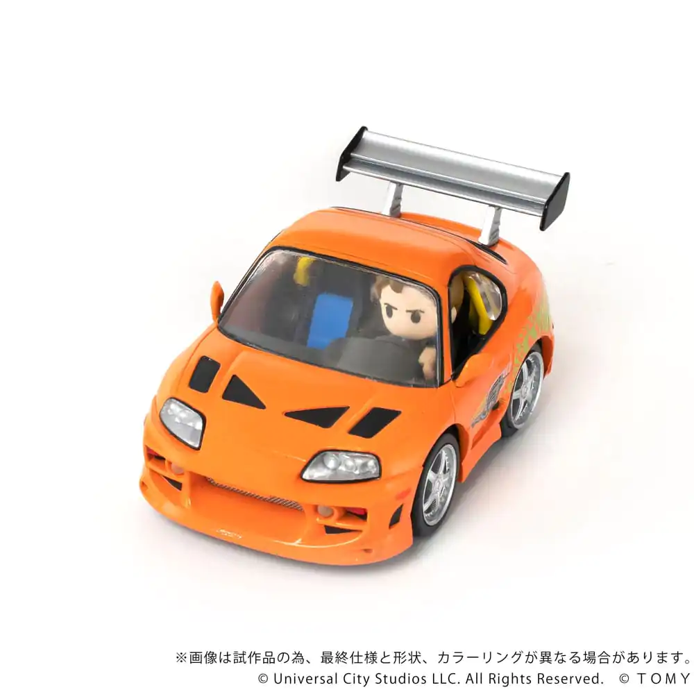 Fast & Furious Q-Village Pojazd z minifigurką Toyota Supra JZA80 9 cm zdjęcie produktu