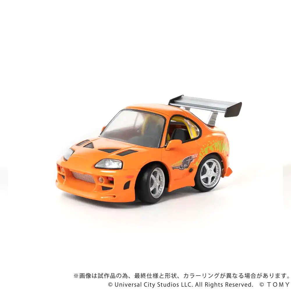 Fast & Furious Q-Village Pojazd z minifigurką Toyota Supra JZA80 9 cm zdjęcie produktu