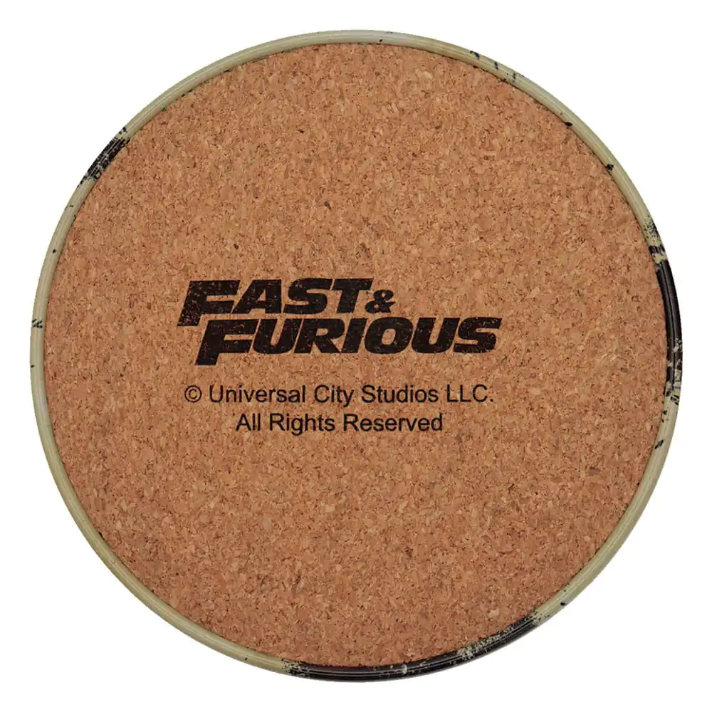 Fast & Furious Podkładki pod Kubek 4-Pak Styl Vintage zdjęcie produktu